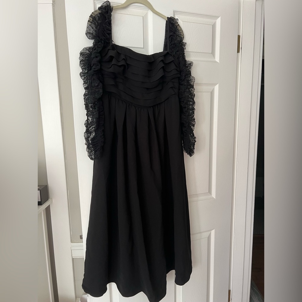Never worn black Self Portrait dress